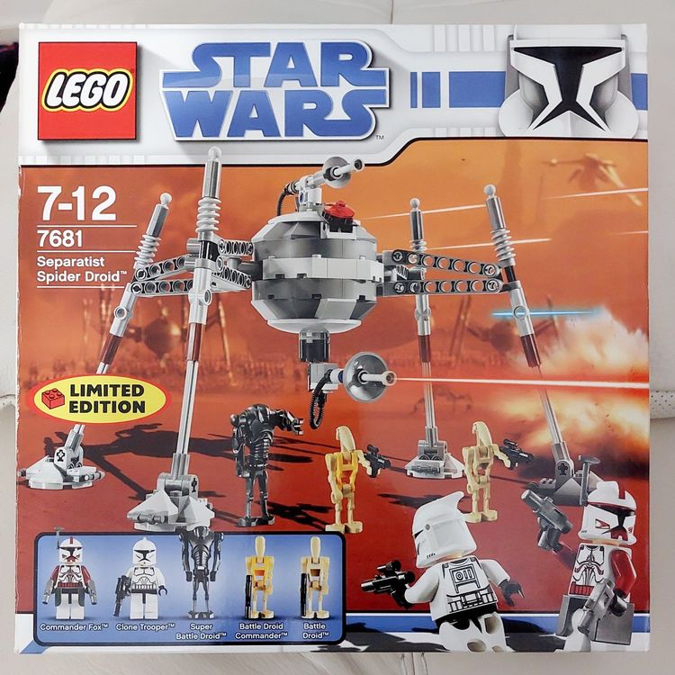 LEGO STAR WARS 7681 SEPARATIST SPIDER DROID (Neu und originalverpackt ...