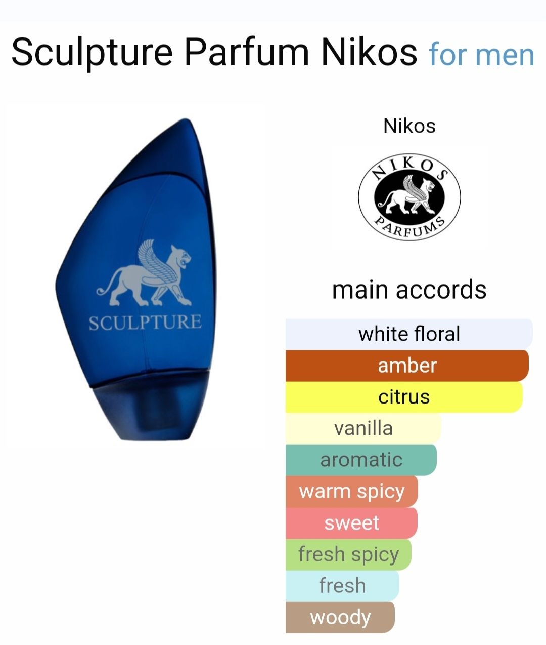 Profumi & Eau de Toilette: NIKOS Sculpture Le parfum – Nuovo (secondo la descrizione) da Utzigen venduto da DRAGONY23 2