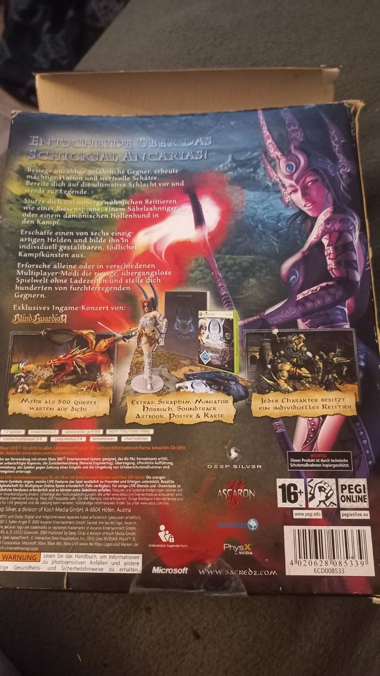 Giochi: Sacred 2 Collector's Edition Xbox360 Game – Usato da Olten venduto da Donatello1984 4