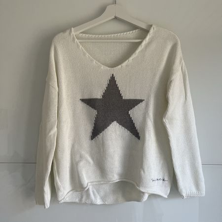 Vintage Pullover mit Stern