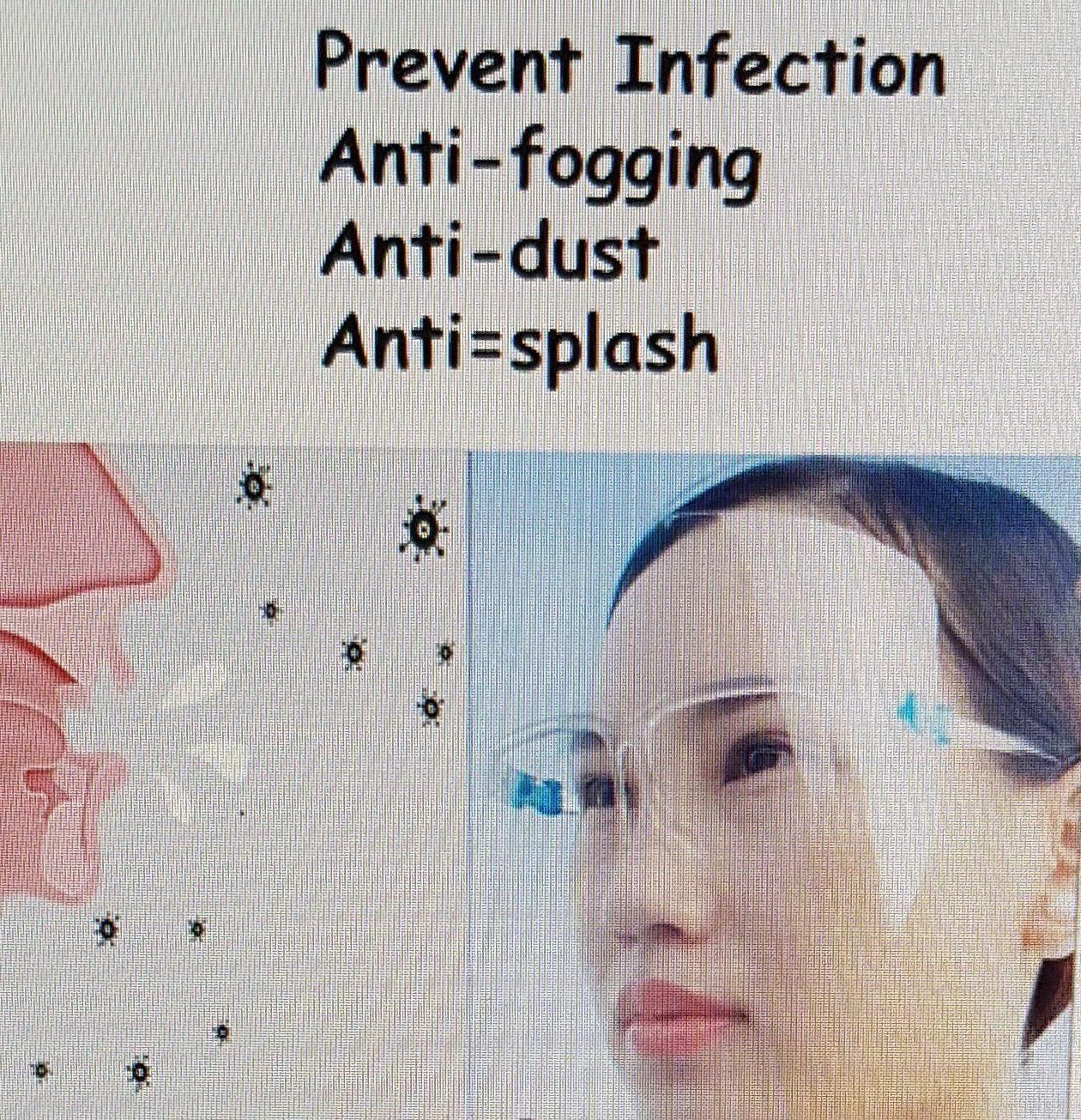 Verhütung: Visière Lunettes de protection unisexe; – Neu und originalverpackt aus Lausanne von azu_7b5w 4