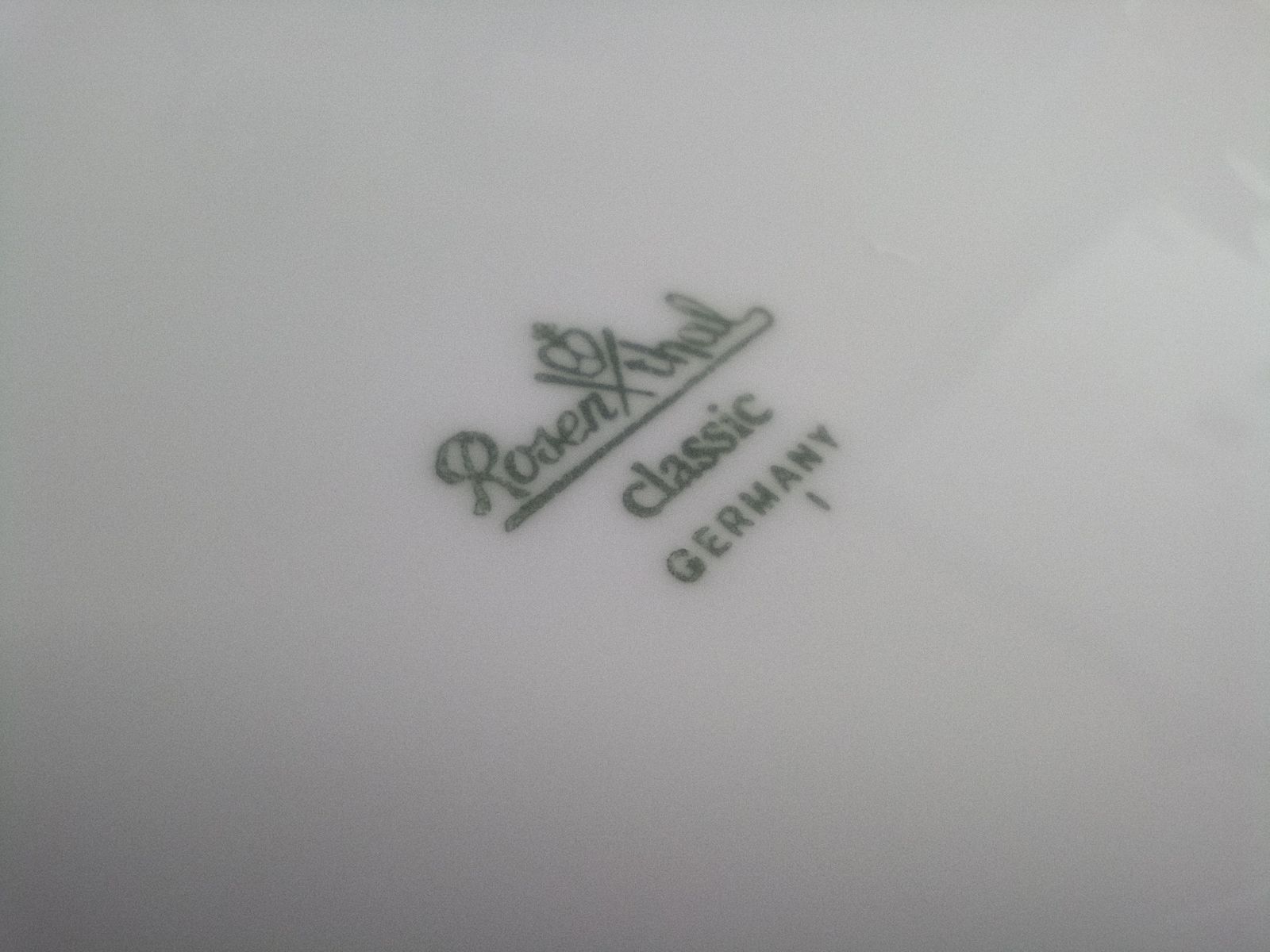 Rosenthal Piatti: 4x Rosenthal classic Platzteller - Teller - Speiseteller – Usato da Reiden venduto da Zofi-Brocki 2