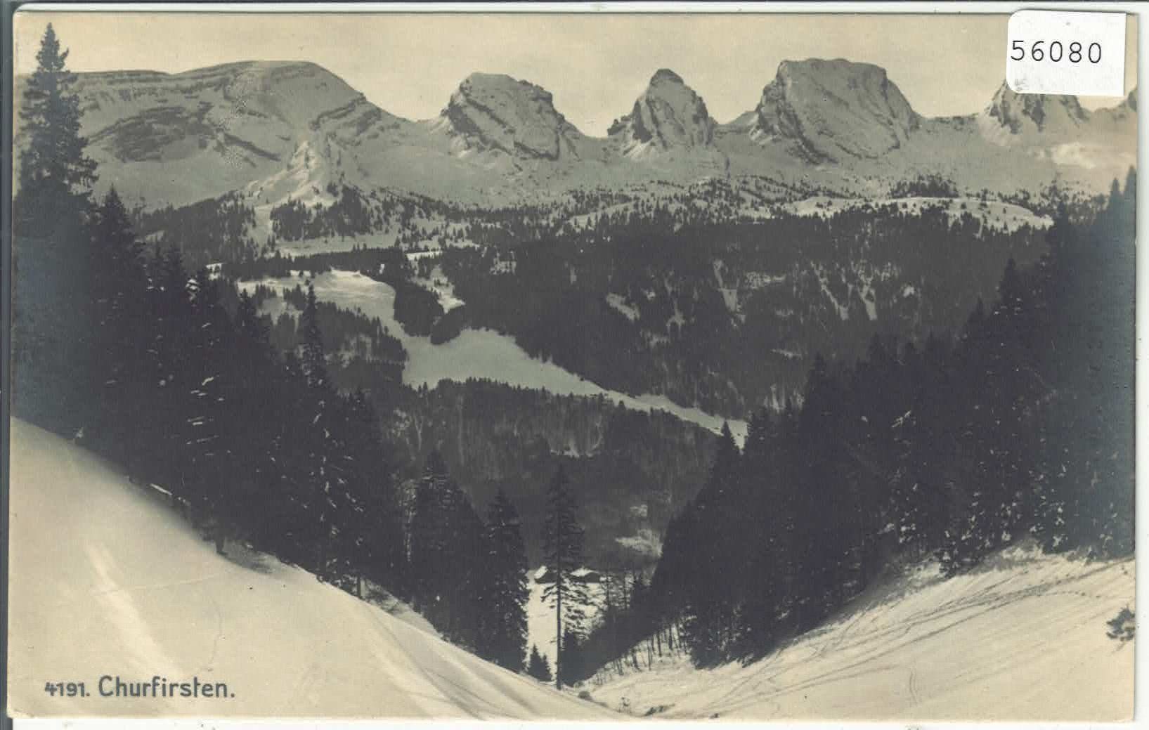 Cartes postales: Churfirsten im Winter – D'occasion à Ettingen par Kartenplanet
