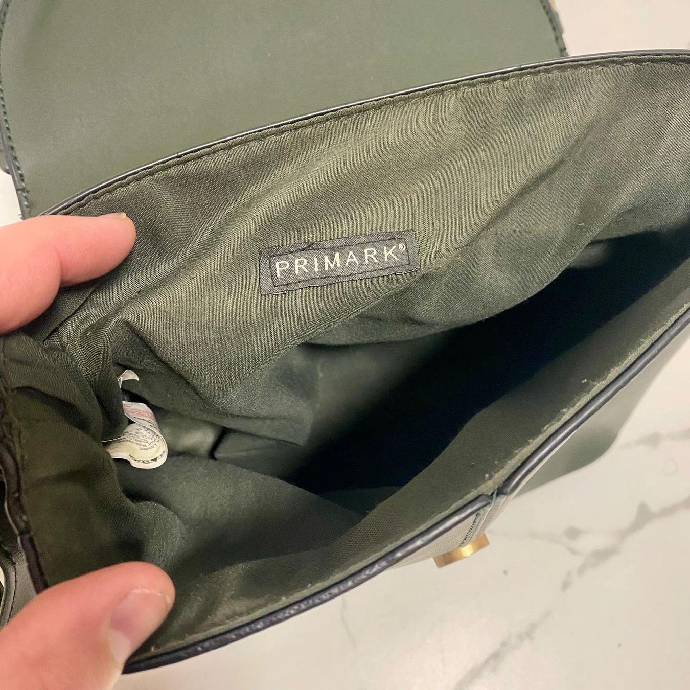 Borse da donna: Olivgrüne Umhängetasche von Primark – Usato da Krauchthal venduto da MEWA01 3