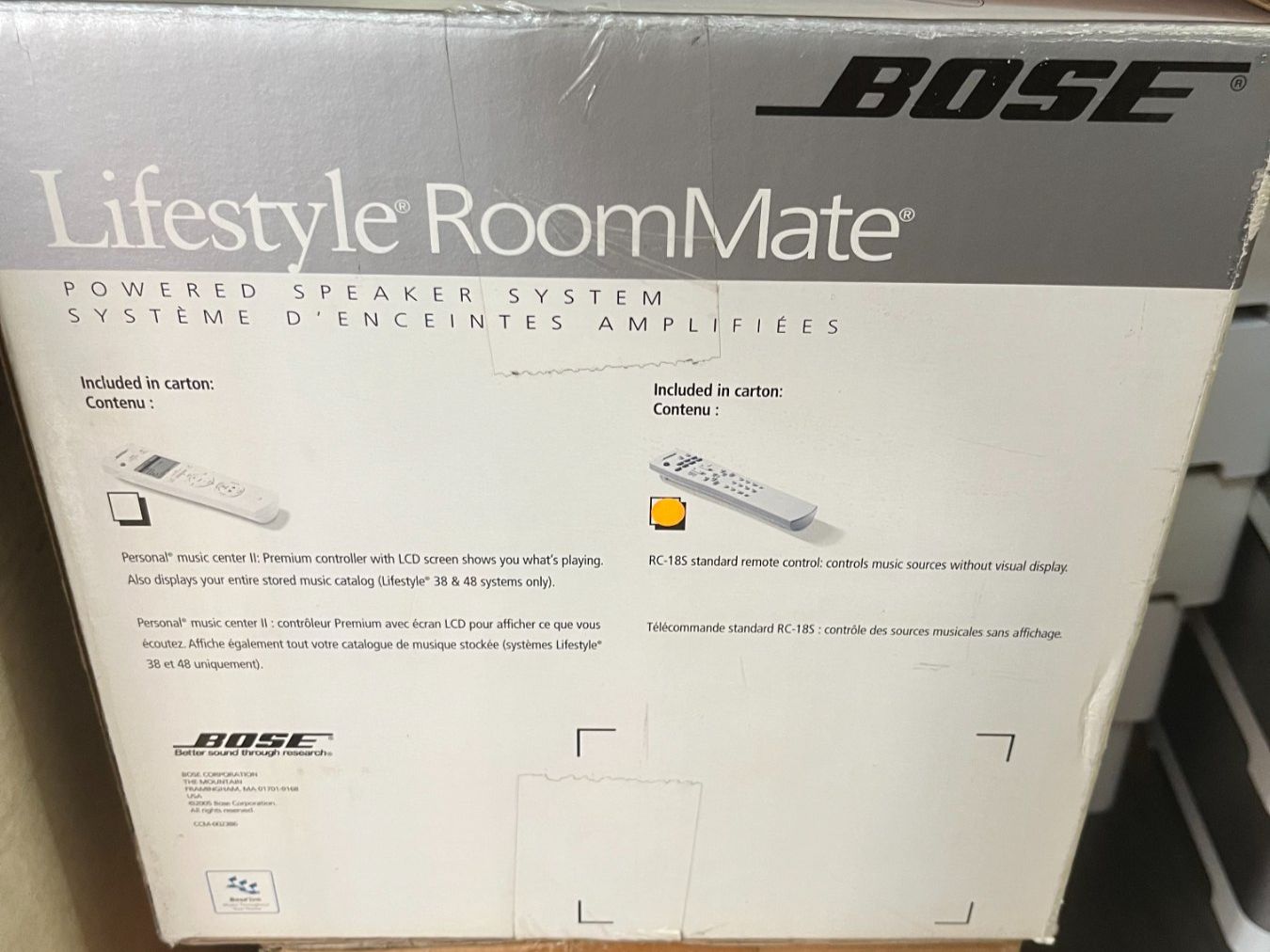 Bose Casse acustiche: Bose Lifestyle RoomMate noir – Usato da Onex venduto da fbellocpuntocom 5