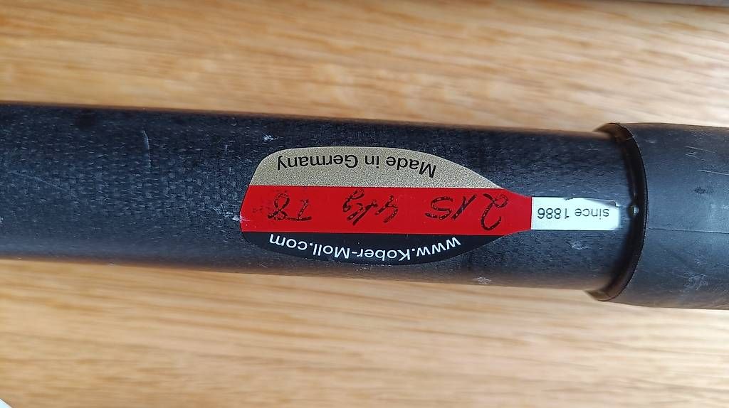 Gommoni, kayak & canoe: Kober Yukon Steckpaddel 215cm – Usato da Luzern venduto da Vogon10 1