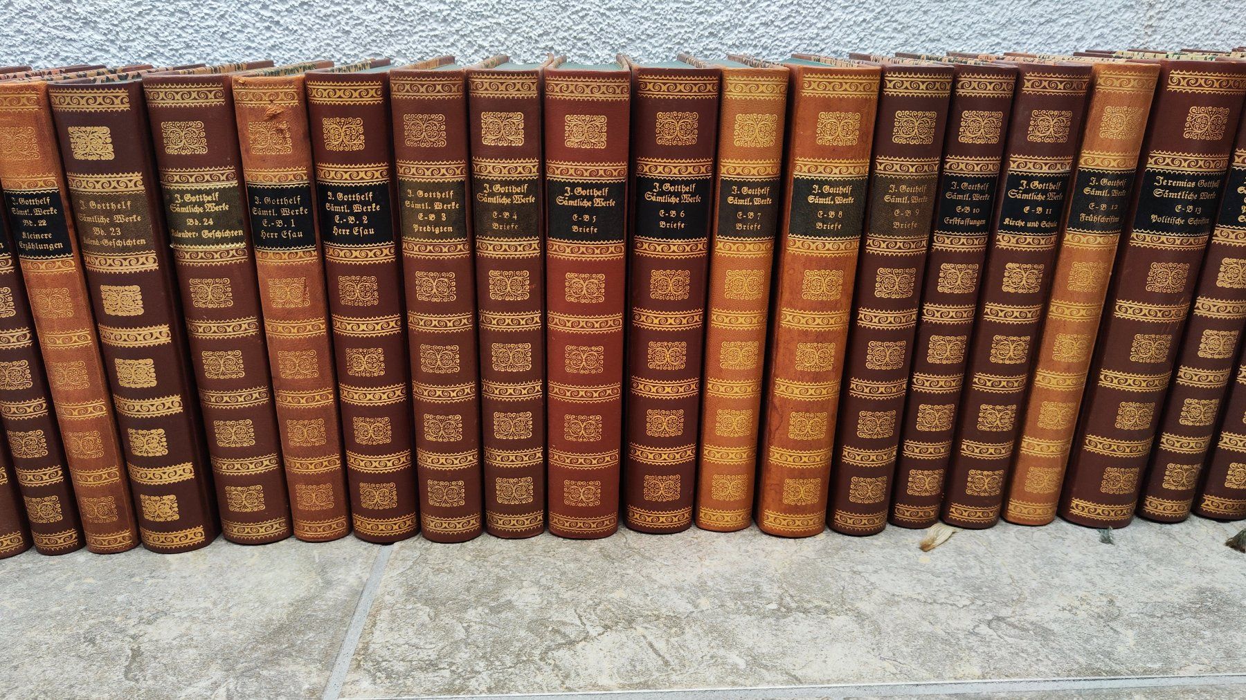 Bücher: Gotthelf, gesamtes Werk, Lederrücken – Gebraucht aus Lenzburg von Dani_Lenzburg 4