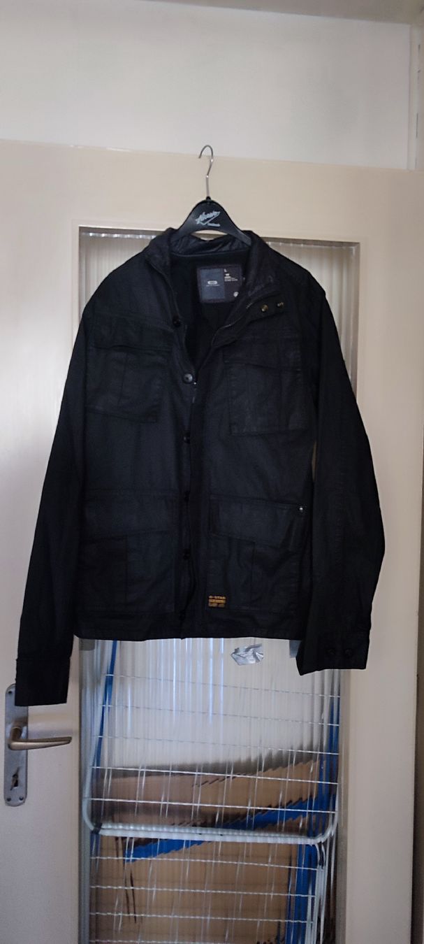 G-Star Giacche: G-Star Raw Übergangsjacke Schwarz Gr. L u – Usato da Biel/Bienne venduto da ruggi03