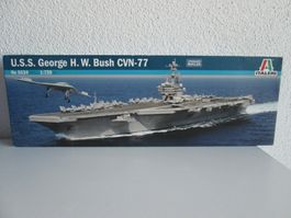 Modellbau 1:720 Italeri 5534 Flugzeugträger USS G.H.W. Bush