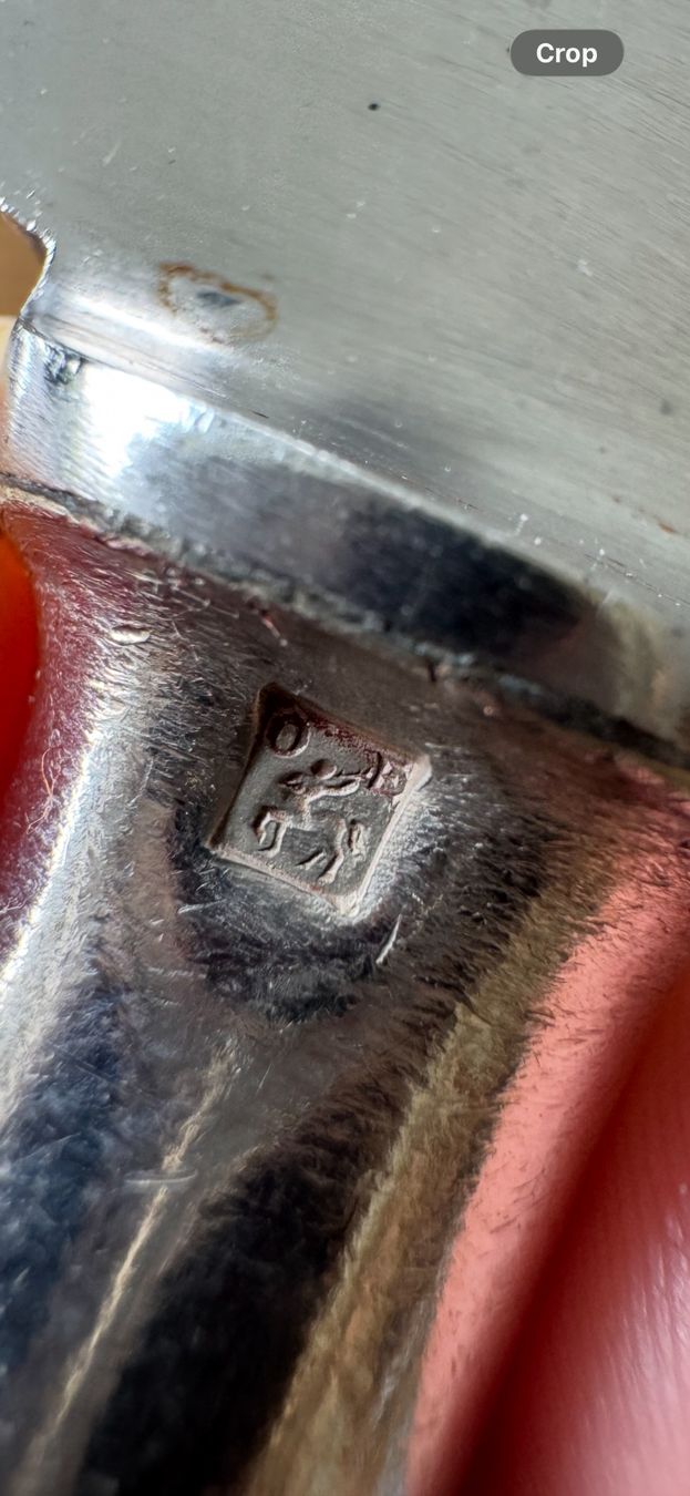 Besteck: 6 versilberte Messer Orfèvrerie Ercuis – Gebraucht aus Balsthal von armenharut 3