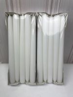 2 Packungen, Etoilekerzen Ø 2.5 cm Weiss, 20 Stück