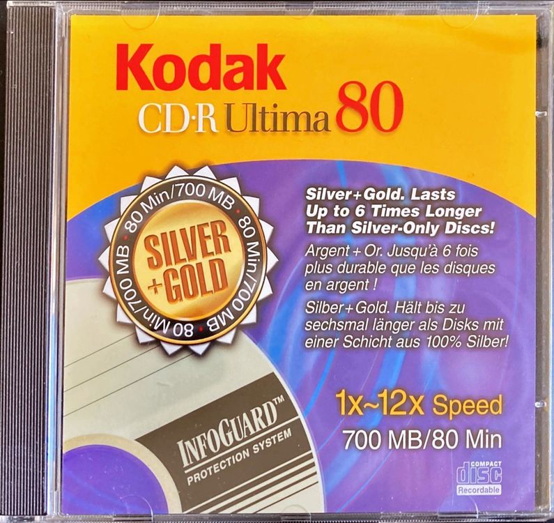 Kodak Cd R Ultima 80 2 Von 6 Kaufen Auf Ricardo