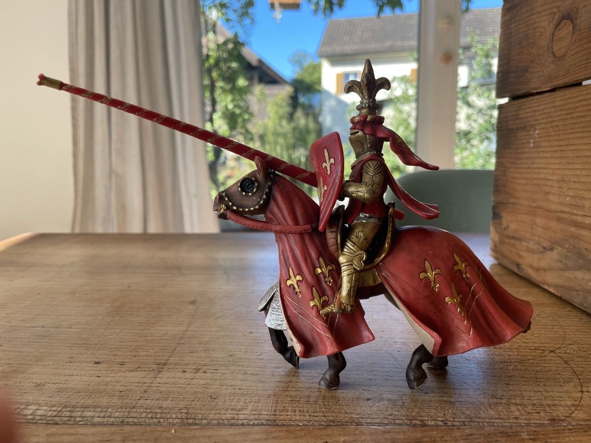 Schleich Giocattoli: Schleich Ritter mit Pferd – Usato da Bonstetten venduto da soleillle 2