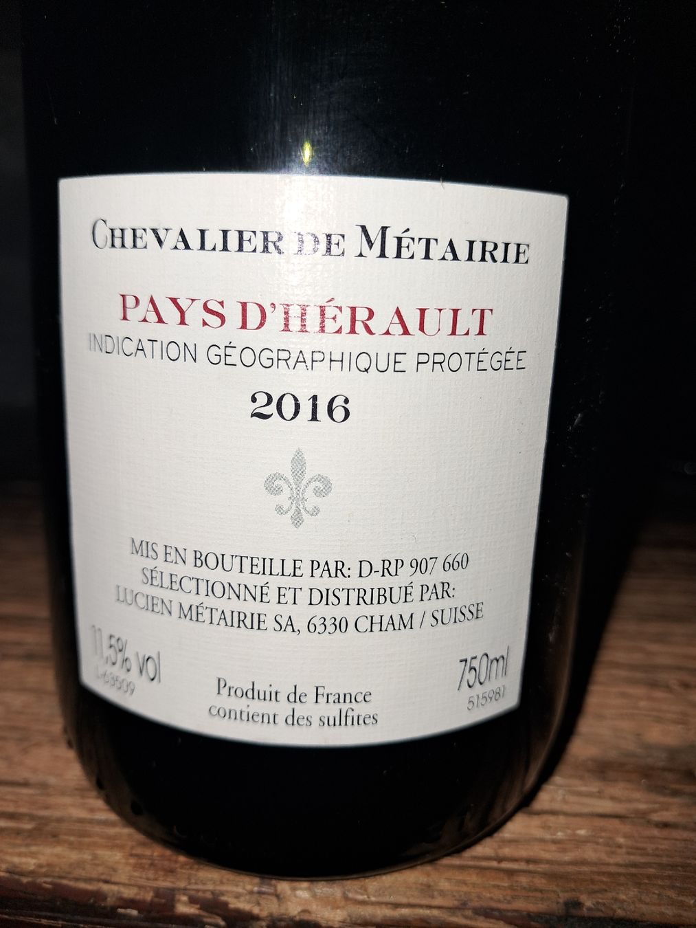 Vino: Chevalier de Métairie, millésime 2016 – Nuovo e nell'imballaggio originale da Le locle venduto da juliensaran 3