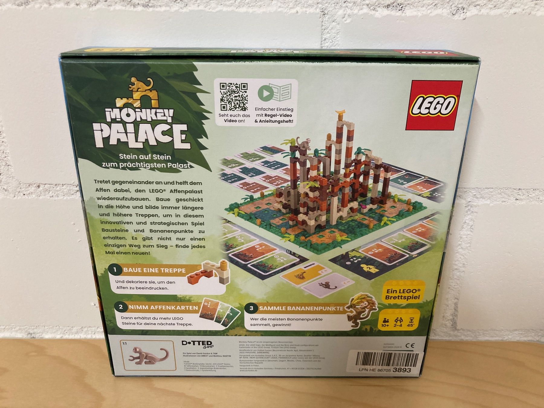 Spiele: Lego Monkey Palace Brettspiel - Neu & OVP – Neu und originalverpackt aus Beringen von Stoja_Bng 1