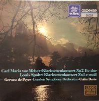 von Weber / Spohr – Klarinettenkonzerte (LP, de Peyer/Davis)