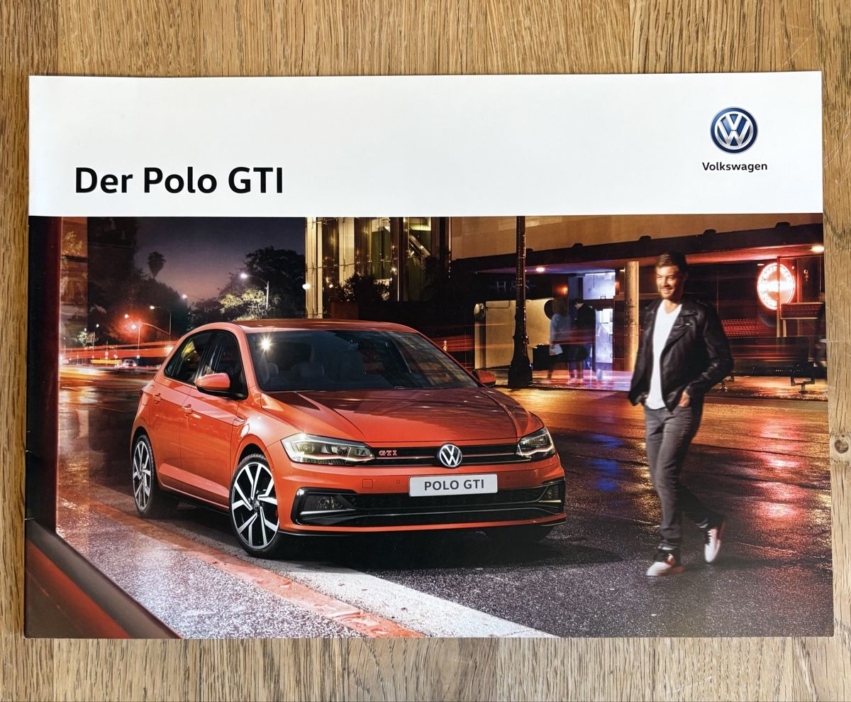 VW Documenti: VW Polo GTI Prospekt, Ausgabe 2018 oder 2019 – Nuovo (secondo la descrizione) da Freienstein venduto da Golfbueb
