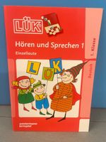 Lük Heft Hören und Sprechen 1/Einzellaute für die 1. Klasse