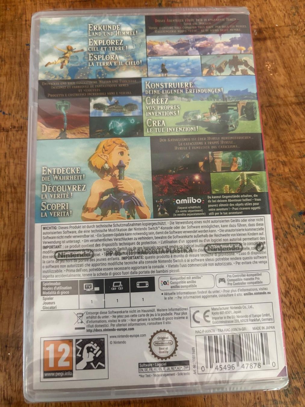 Nintendo Giochi: Switch Zelda NEU Originalverpackt foliert – Nuovo e nell'imballaggio originale da Regensdorf venduto da RCM_8105Regensdorf 1