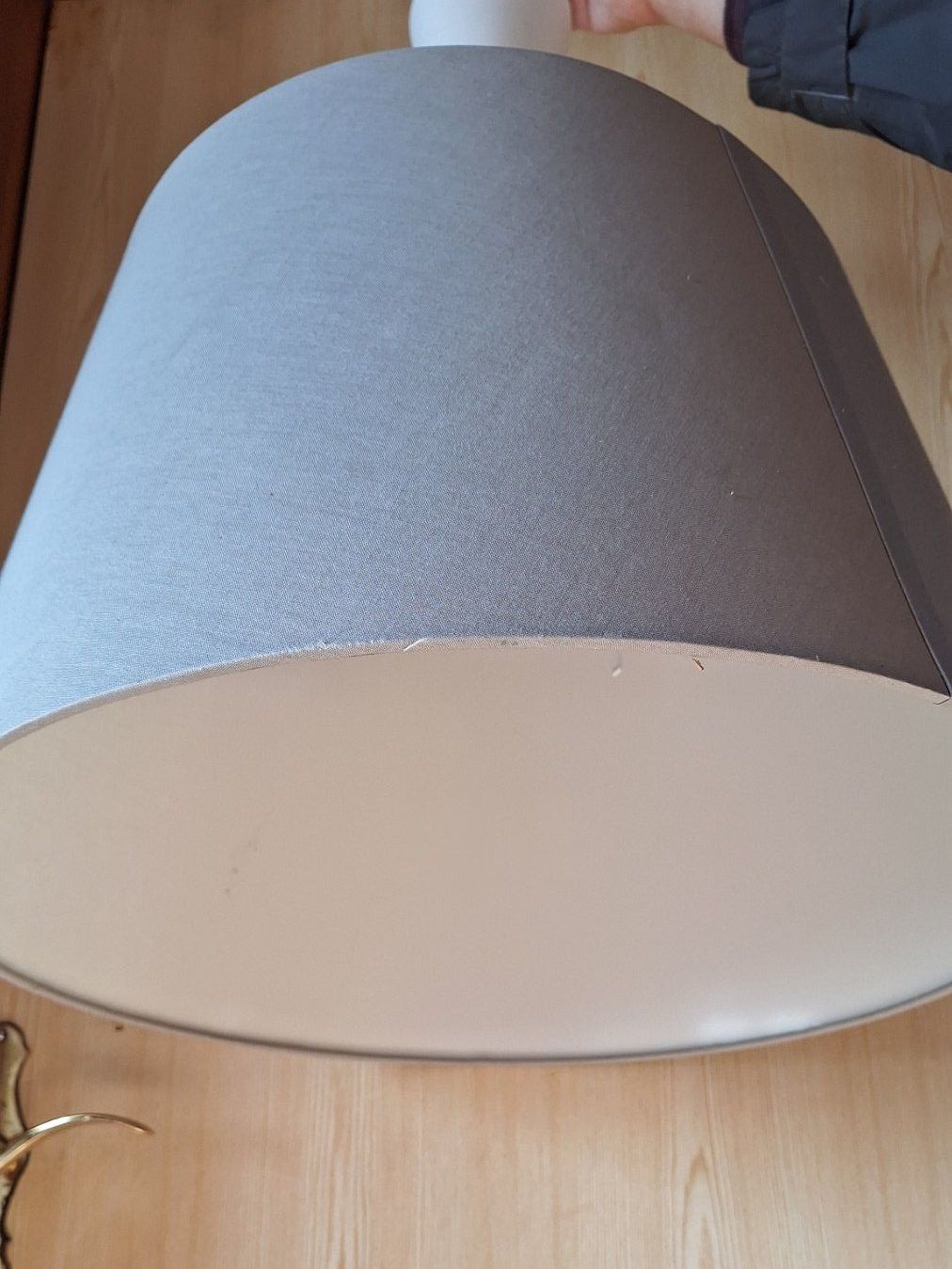 Ikea Lampade: IKEA Hänge Lampe,   Schlafzimmerlampe grau – Usato da Dornach venduto da majo8689 3
