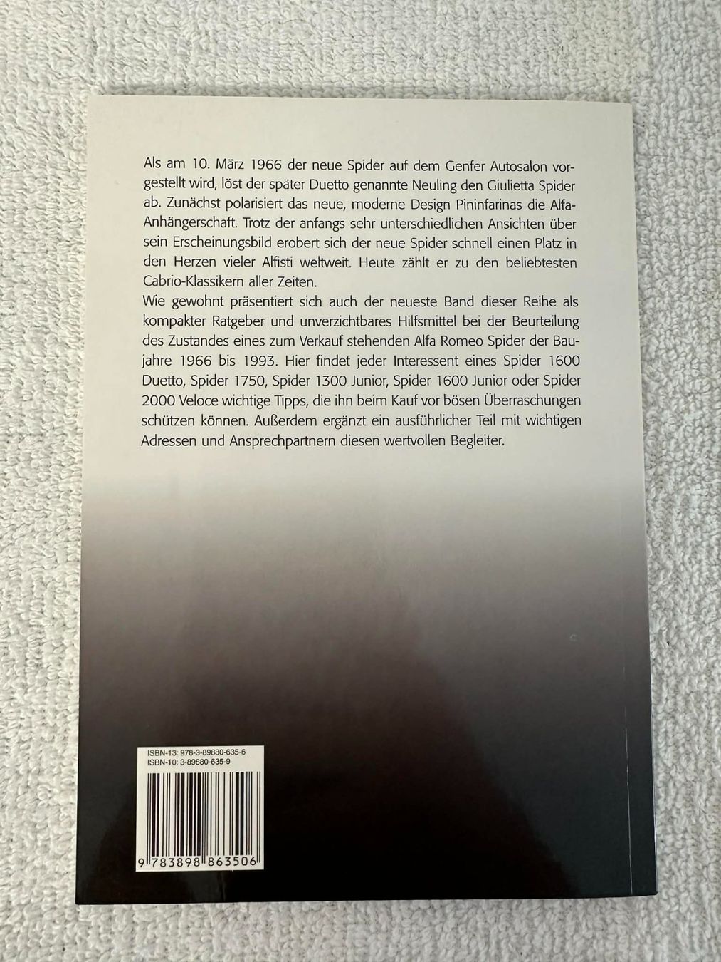 Libri: Praxisratgeber Alfa Romeo Spider – Usato da Ried-Brig venduto da V8_Andy 1