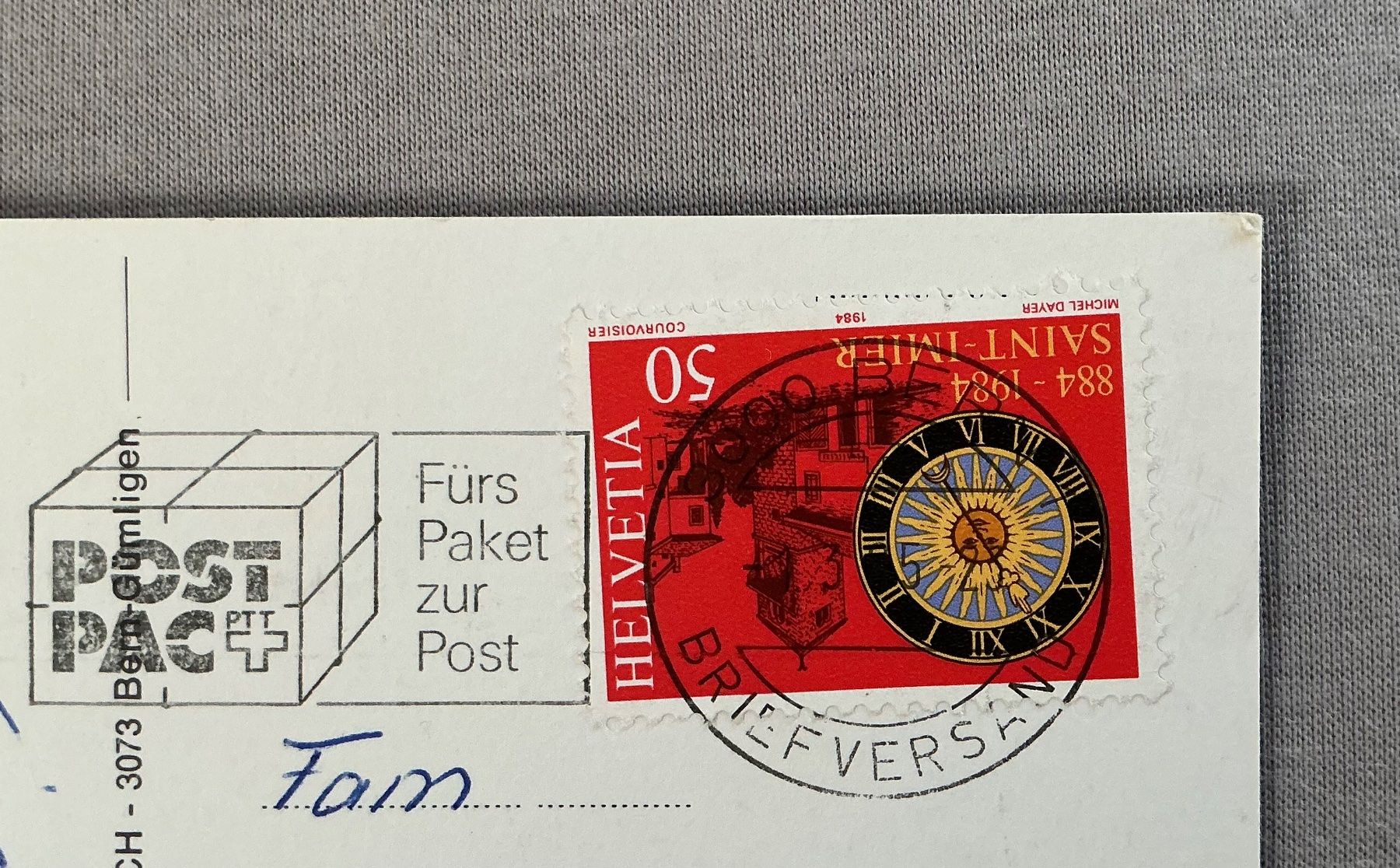 Ansichtskarten: Lot Ansichtskarten - Postkarten gelaufen / Schweiz – Gebraucht aus Stettlen von togram4 5