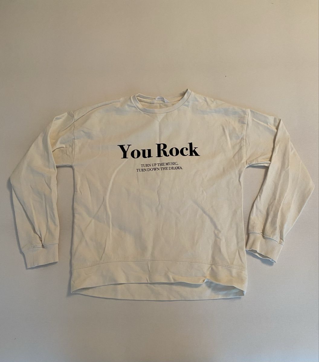 Mango Maglioni & Felpe: Pullover MNG You Rock, taille 164 cm, beige – Usato da Vesenaz venduto da nat_mq8l