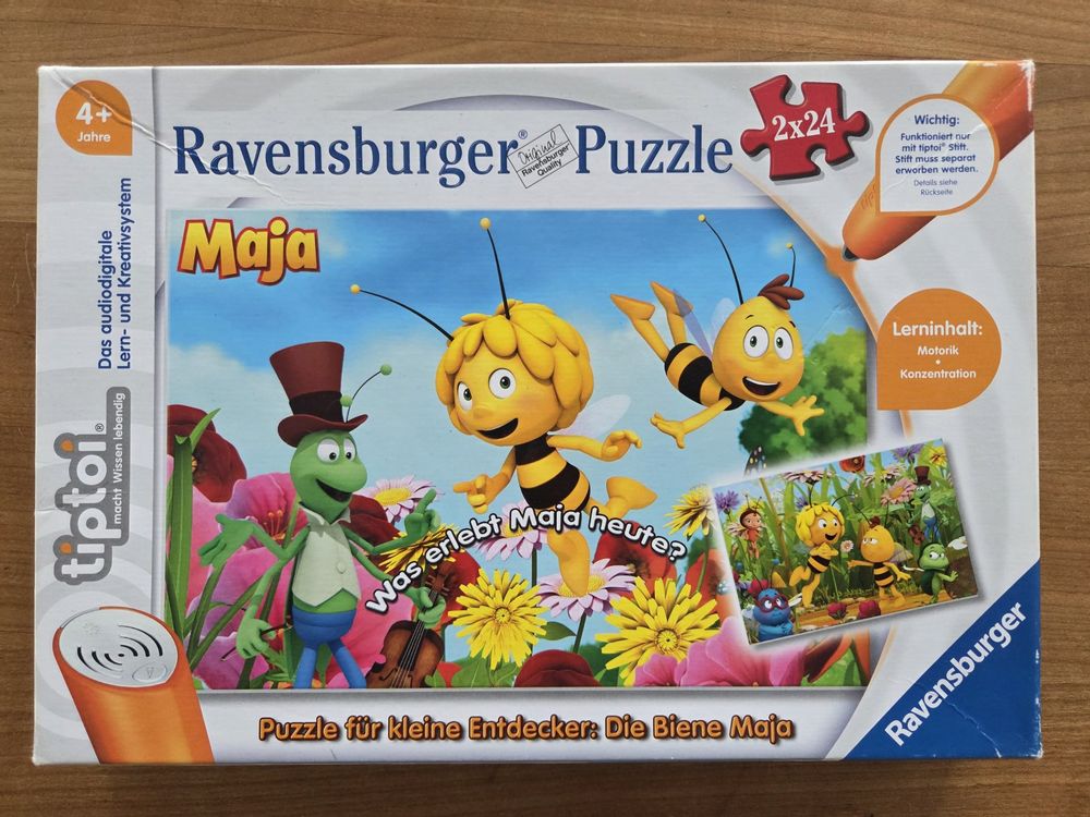 Ravensburger tiptoi Puzzle: Biene Maja (4+ Jahre) (Gebraucht) in Luzern ...