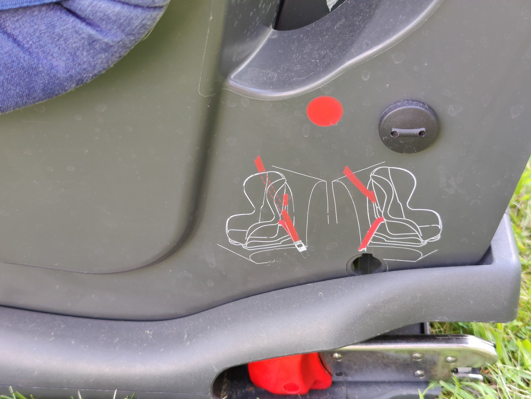 Britax Römer Seggiolini per auto: Kinderautositz mit Isofix – Usato da Sulzbach venduto da isojic 3