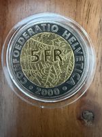 2000 5 Franken Gedenkmünze "150 Jahre Helvetica