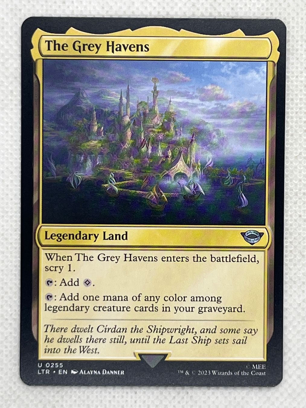 Magic The Gathering Carte collezionabili: Magic The Gathering: The Grey Havens, Legendary Land – Usato da Hinterkappelen venduto da Kim1992