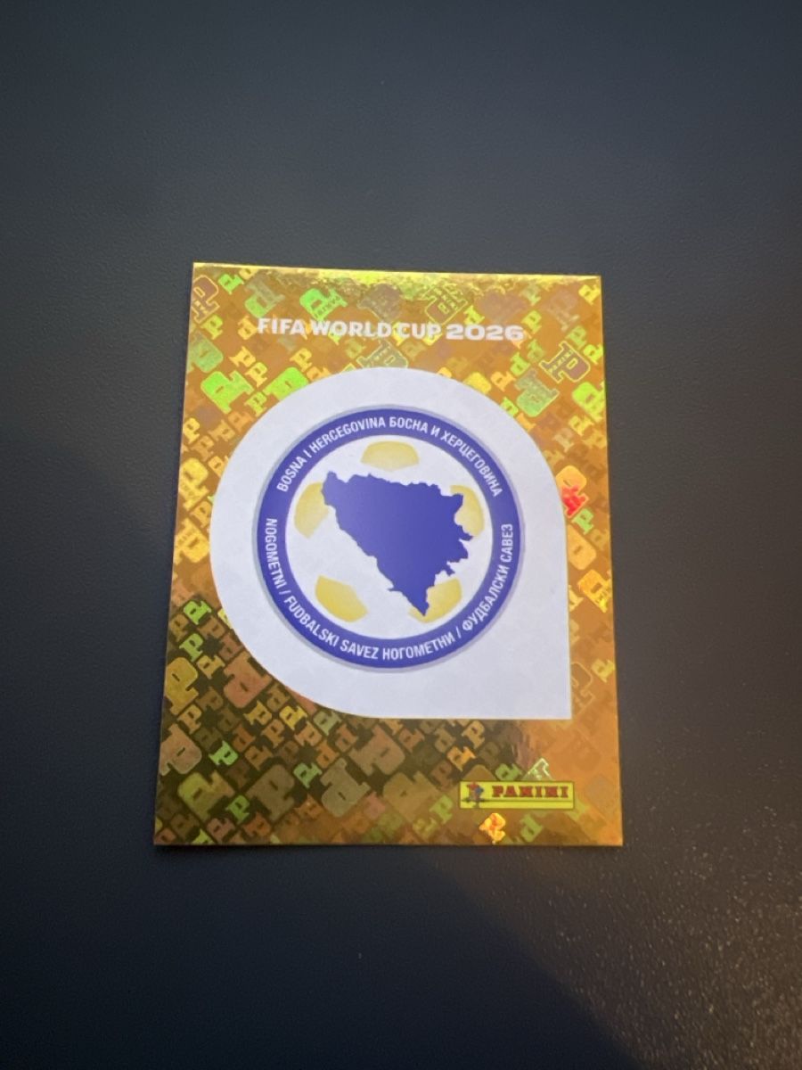 Panini Carte collezionabili: BIH 1 Panini WM 2026 – Nuovo (secondo la descrizione) da Möhlin venduto da fl433