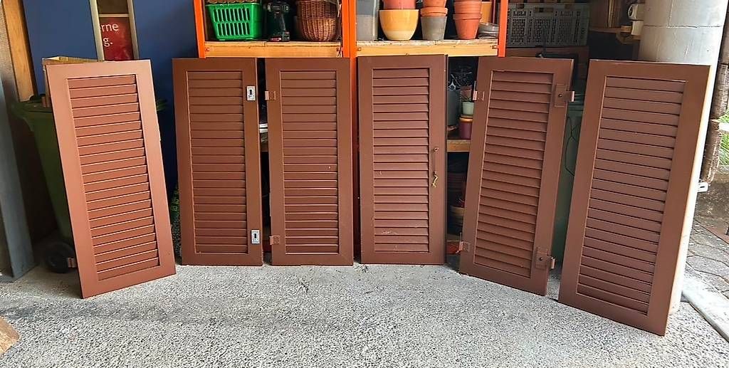 Persiane: Fensterläden Aluminium, 6 Stück, Lamellen,  – Nuovo e nell'imballaggio originale da Wittnau venduto da gub_2kbs