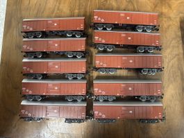 10 Stück Güterwagen, Märklin