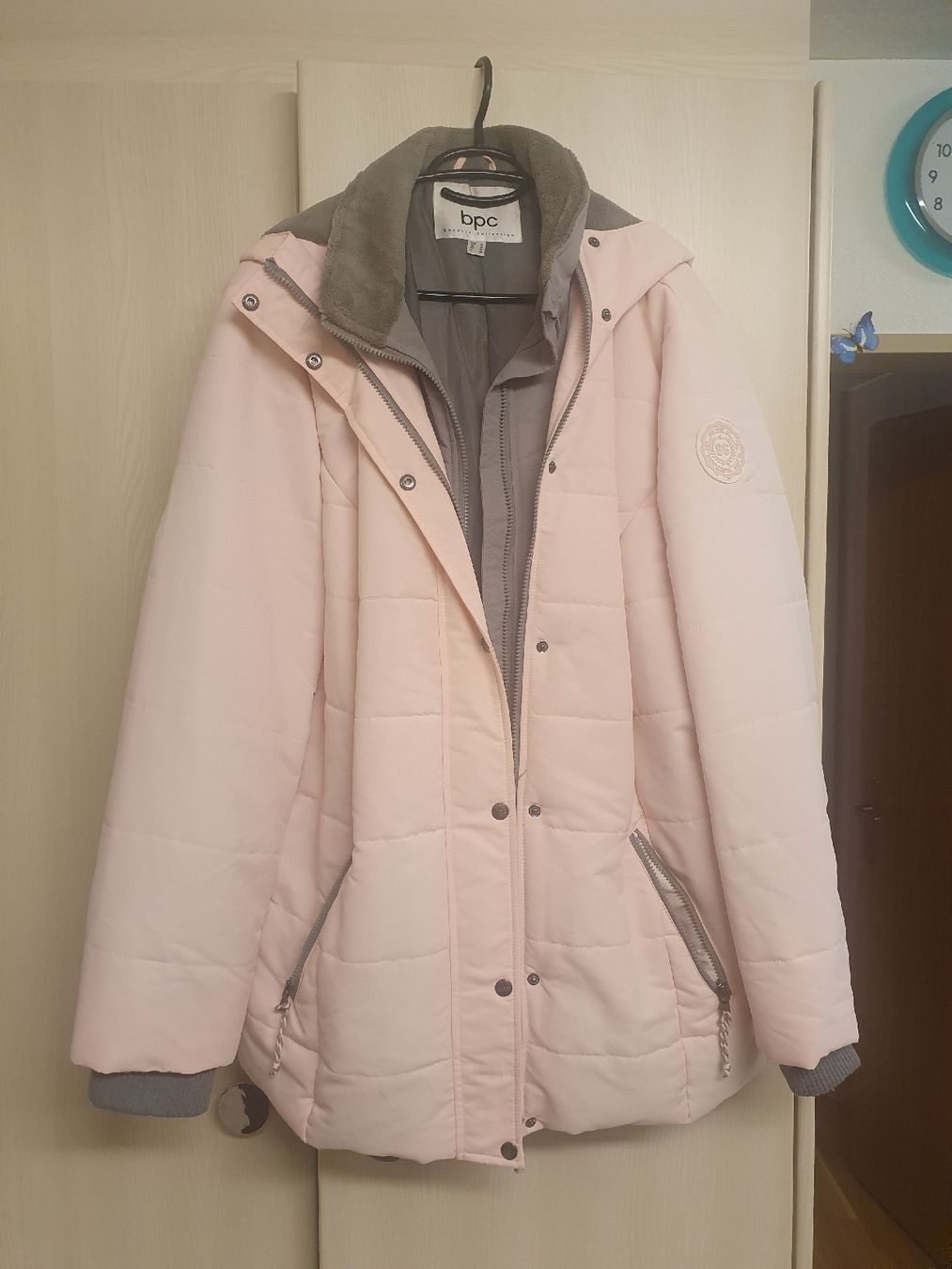 Giacche: BPC Selection Winterjacke, Gr. 50, Rosa – Usato da Erlinsbach venduto da conc7