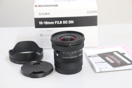 Sigma 10-18mm 2.8 DC DN Sony E-Mount / NEU