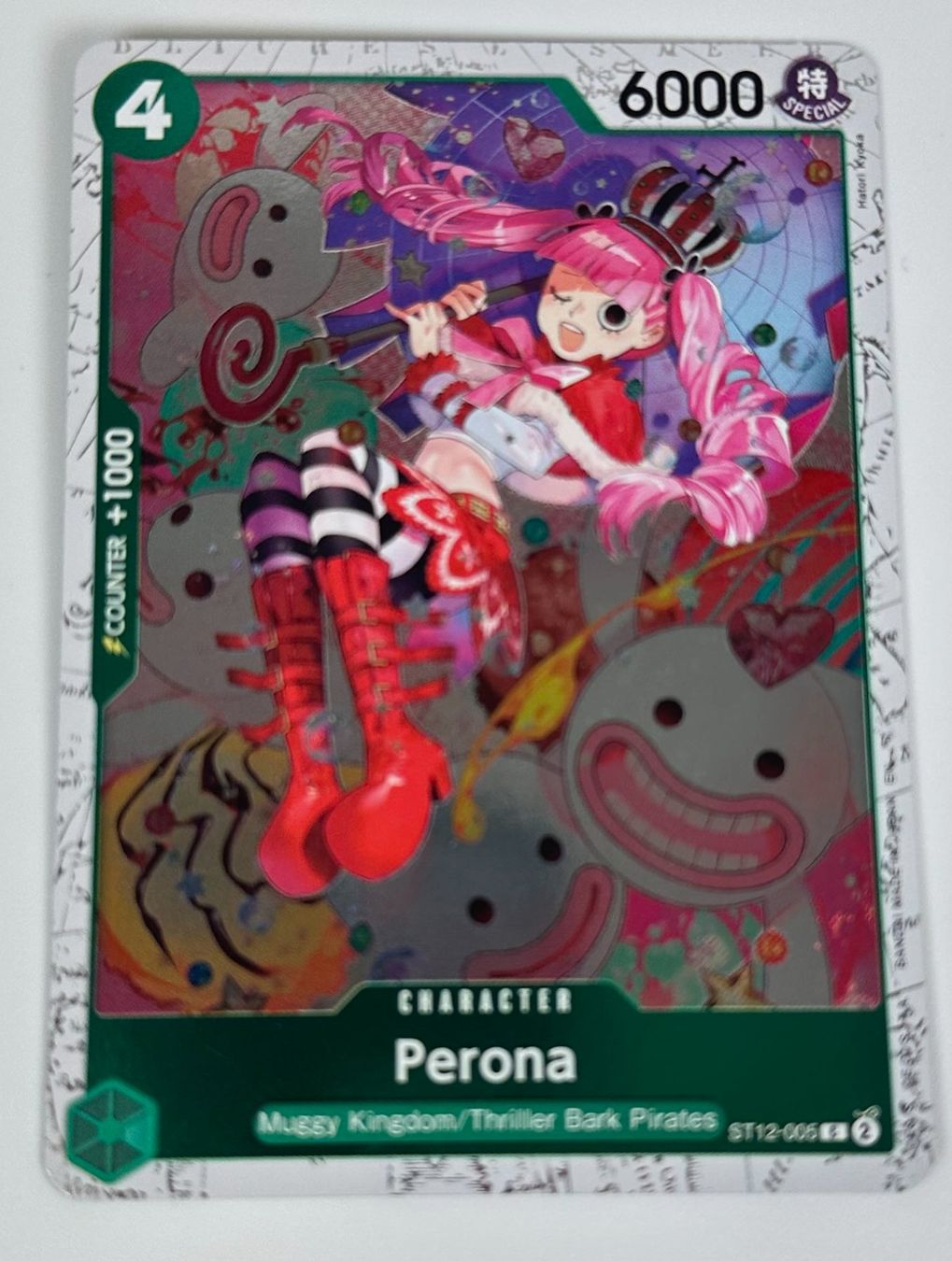 Bandai Carte collezionabili: Perona ST12-005 One Piece Card Game – Nuovo (secondo la descrizione) da Dübendorf venduto da TrimTrend