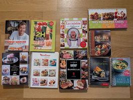 Livres de cuisine et pâtisserie 