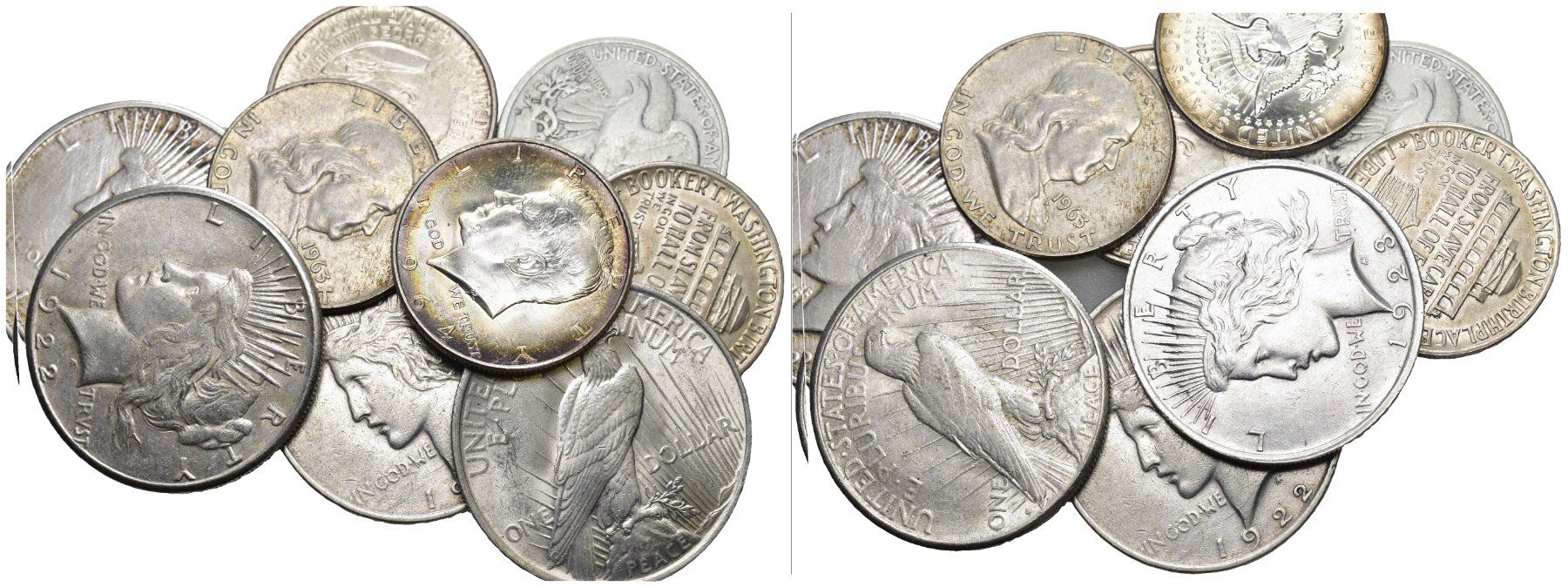 Alle Münzen: USA Lot Silber – Gebraucht aus Bern von numismatictops