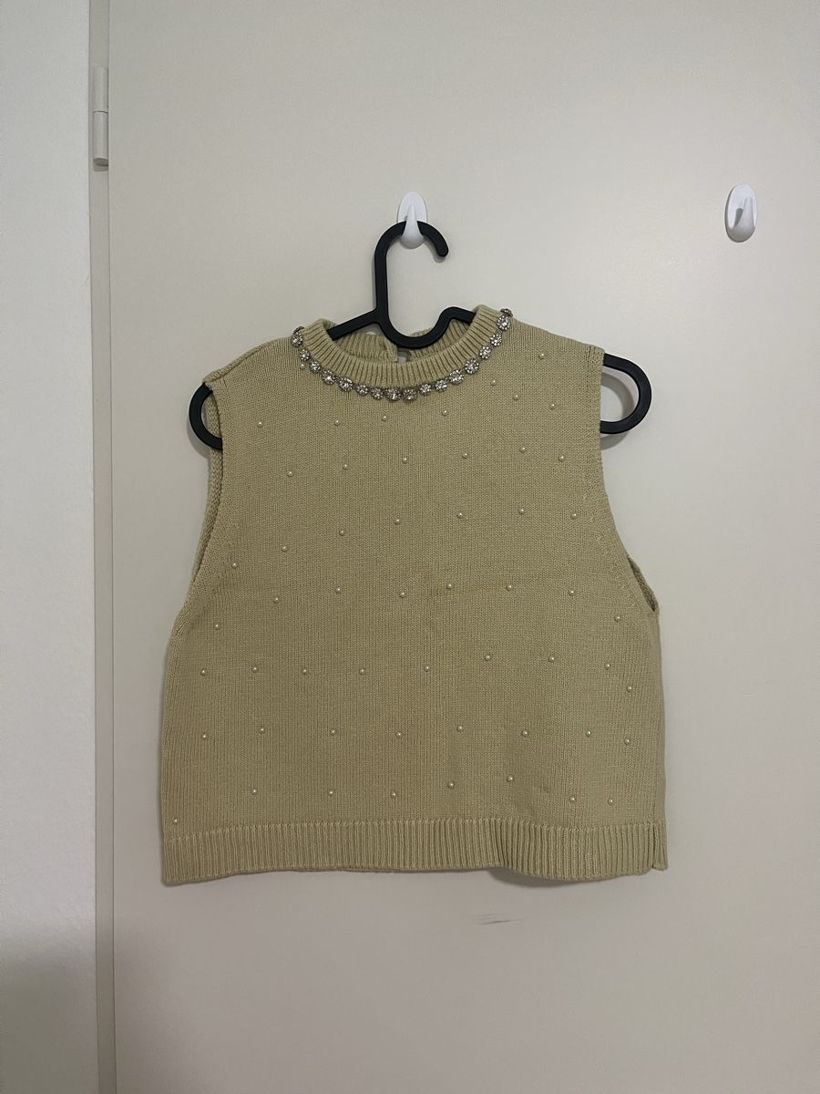 Zara Top: beige zara sweater top – Nuovo (secondo la descrizione) da Füllinsdorf venduto da si.ja.35