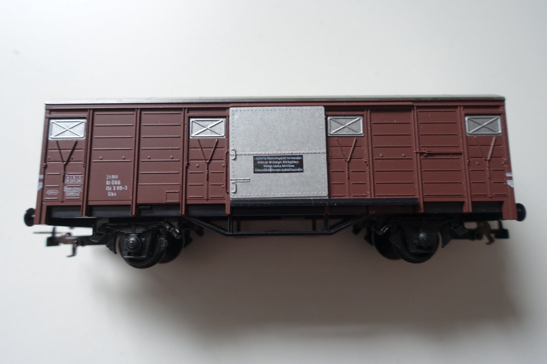 Kleinbahn Modelleisenbahnen: KLEINBAHN No. 311 ÖBB gedeckter Güterwagen – Gebraucht aus Wallbach von Sarrows