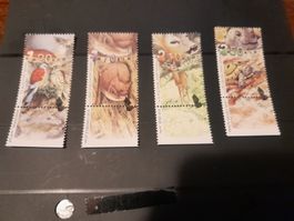 Lot de 4 timbres rares d'Israël, collection complète 2001 !