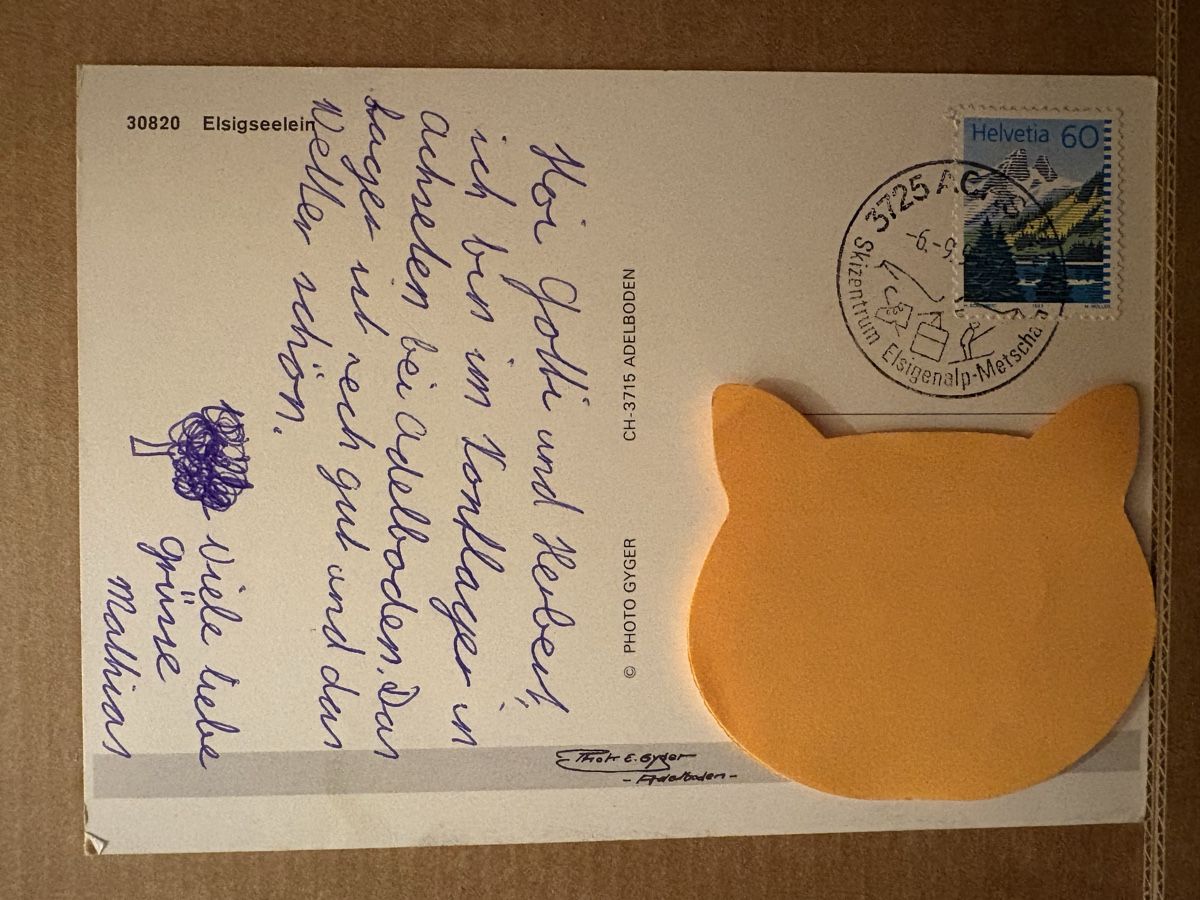 Cartoline postali: AK von Elsigseelein – Usato da Rümlang venduto da Kartenpost1 1
