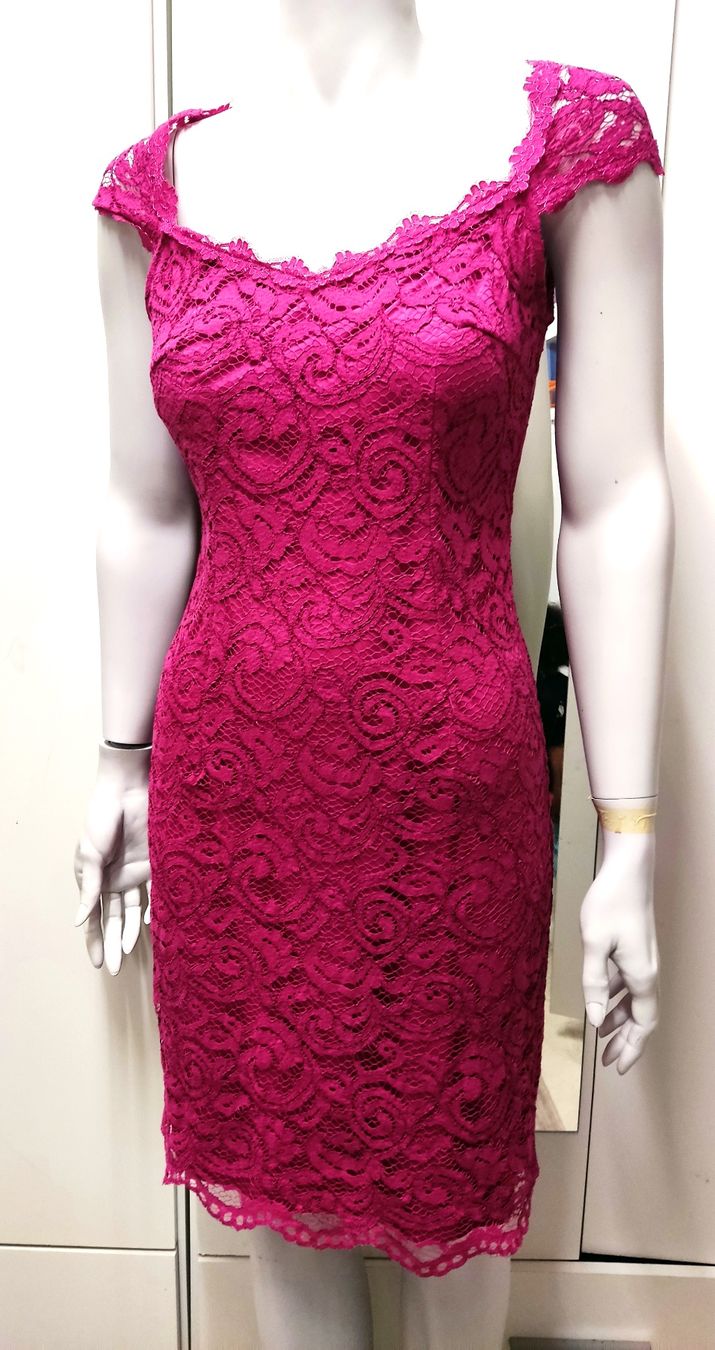 Esprit Vestiti: Esprit Cocktail Etui Kleid Pink Gr. 36 – Usato da Biel/Bienne venduto da AnikaNah 5