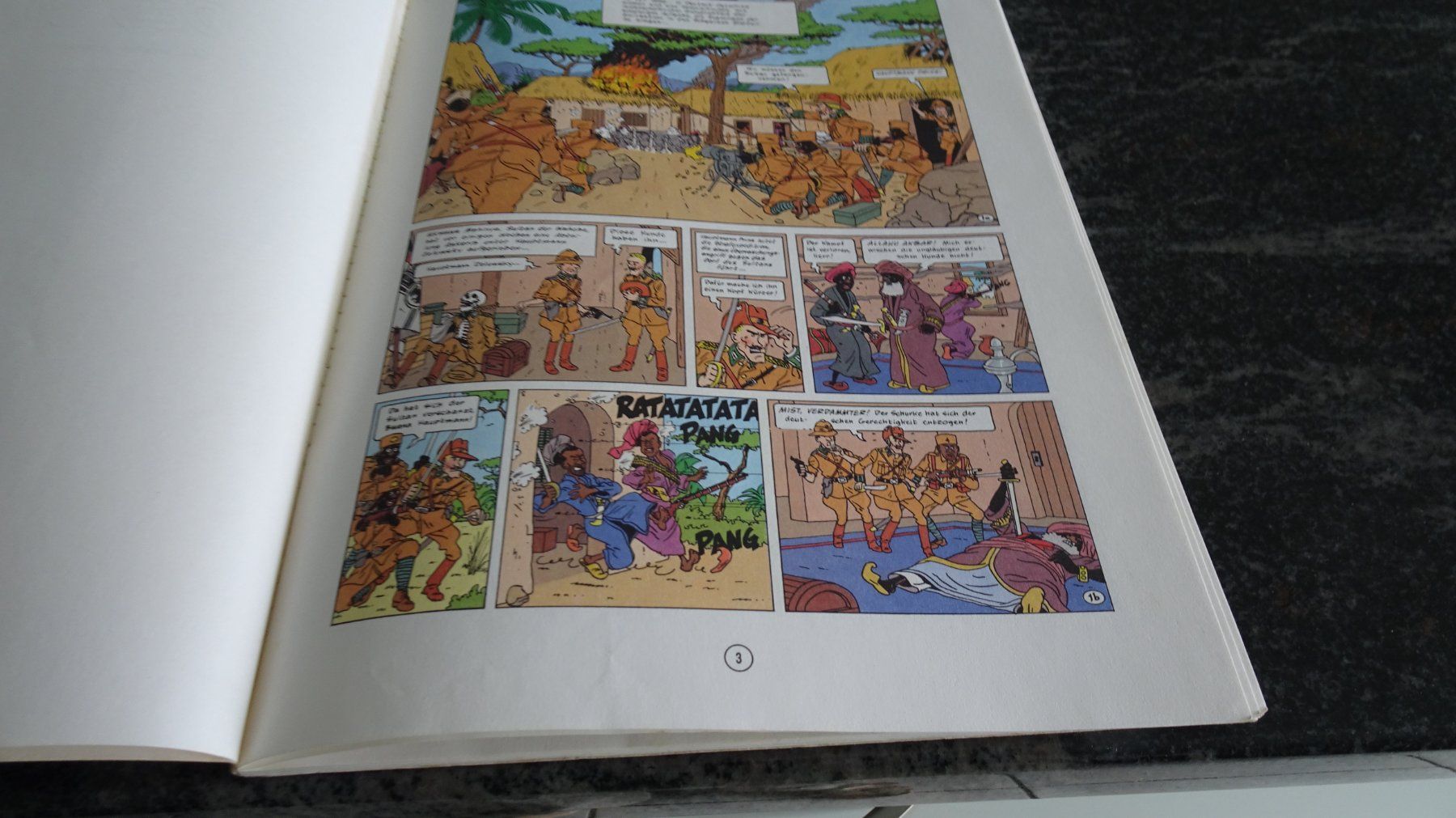 Fumetti: DER SCHÄDEL DES SULTANS  CARLSEN COMIC – Usato da Zürich venduto da Roulet 3