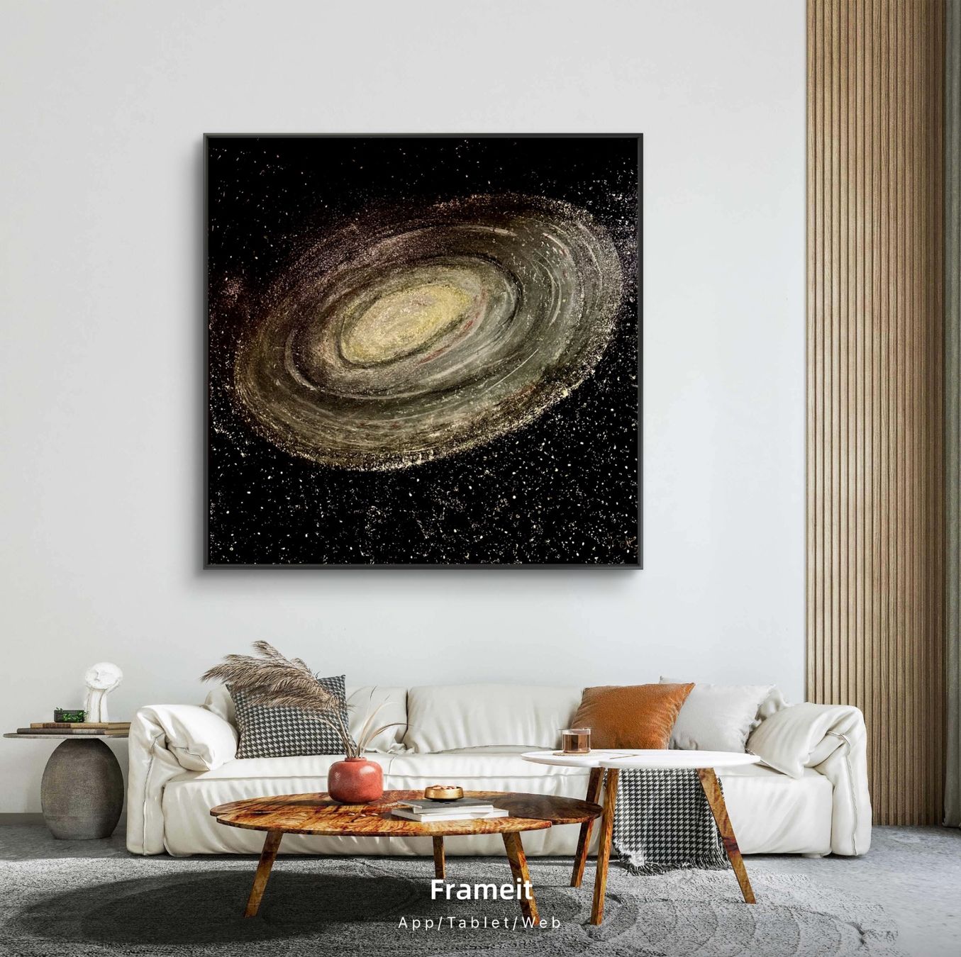 Dipinti: Galaxie Bild Oil Kunst Doks – Nuovo e nell'imballaggio originale da Beromünster venduto da dok_b8mf