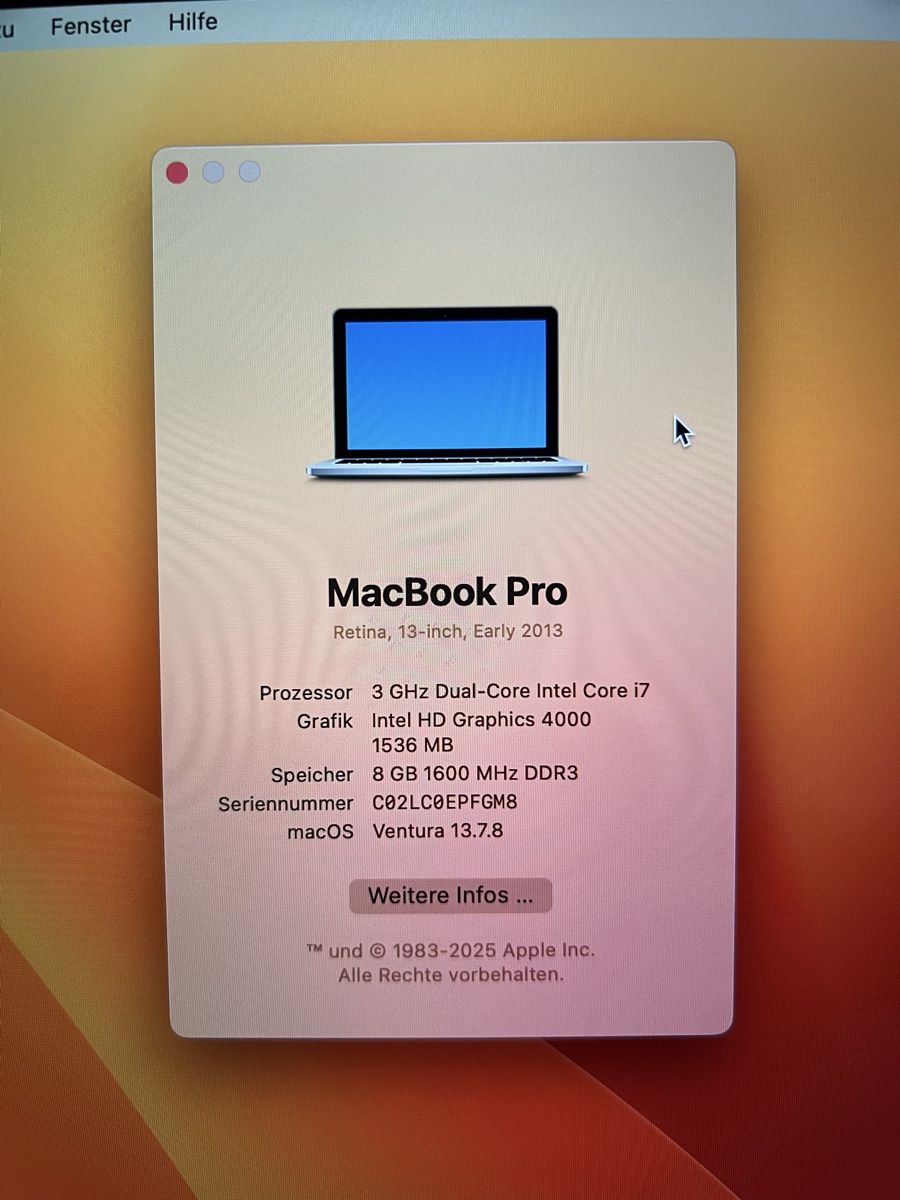 Apple Notebook: MacBook Pro 2 – Usato da Frauenfeld venduto da bar_8v6b 1