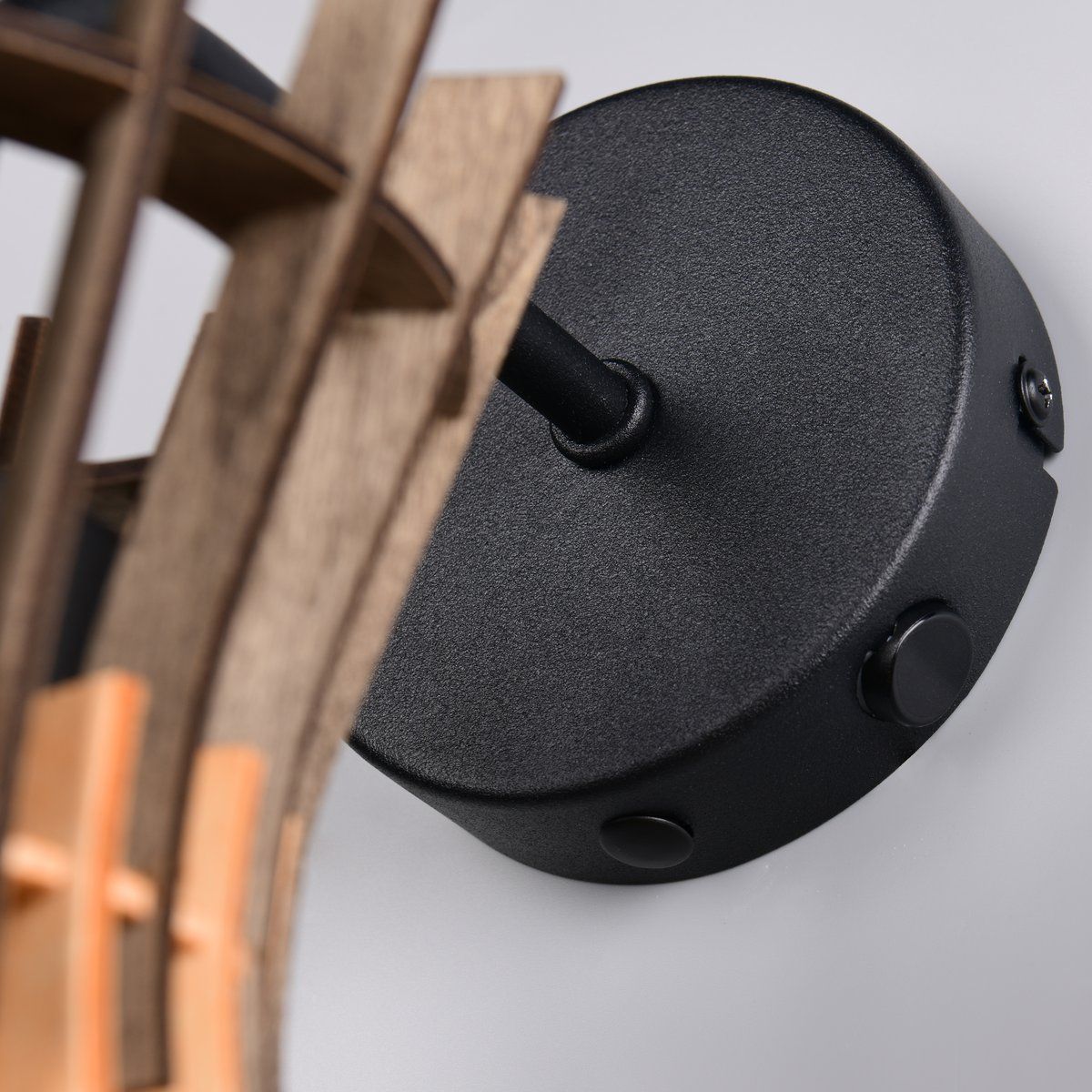 Lampade: Wandleuchte, Schwarz, Braun, 24 cm Höhe – Nuovo (secondo la descrizione) da Kreuzlingen venduto da Smart-Light 9
