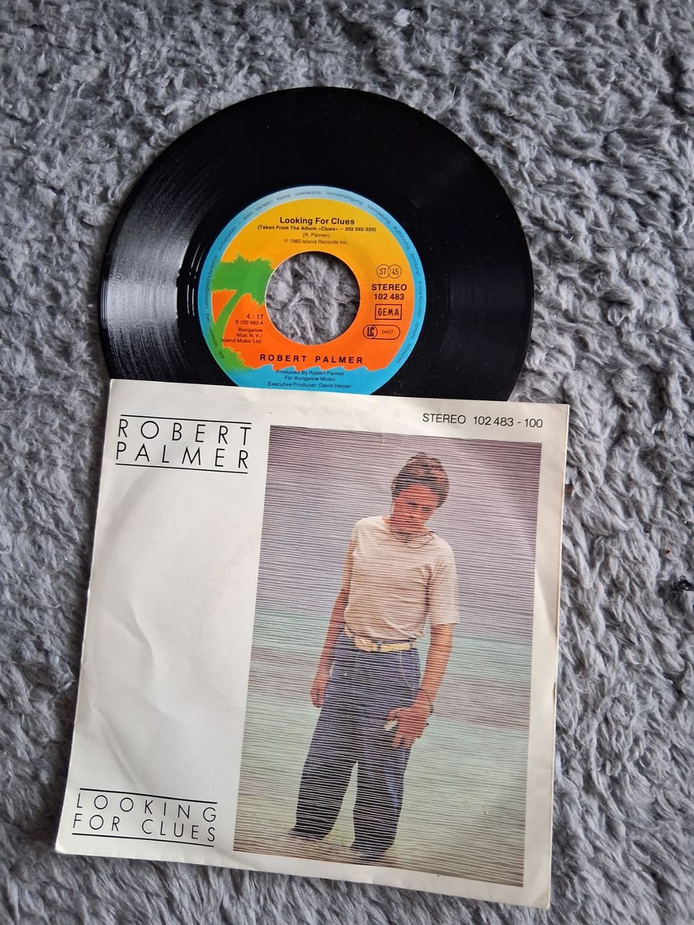 Dischi in vinile: ROBERT PALMER       LOOKING FOR CLUES     7NER SINGLE – Usato da Wetzikon ZH venduto da Ramones01