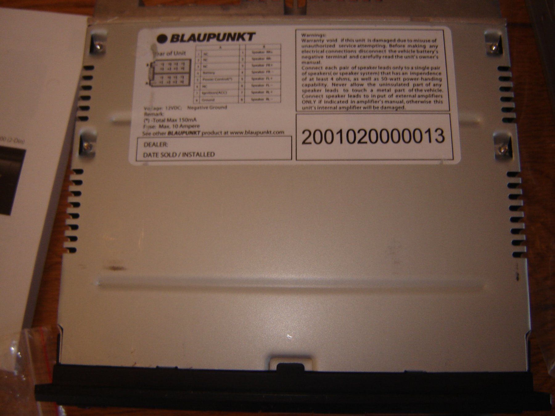 Blaupunkt Radios: Autoradio CD, DAB, FM Blaupunkt ESSEN – Gebraucht aus Allenwinden von Wm26 4